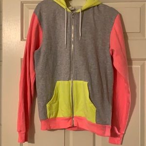 American Apparel zip up sweatshirt